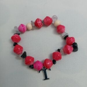 HandCrafted Semi Precious Stone Stretch Bracelet
